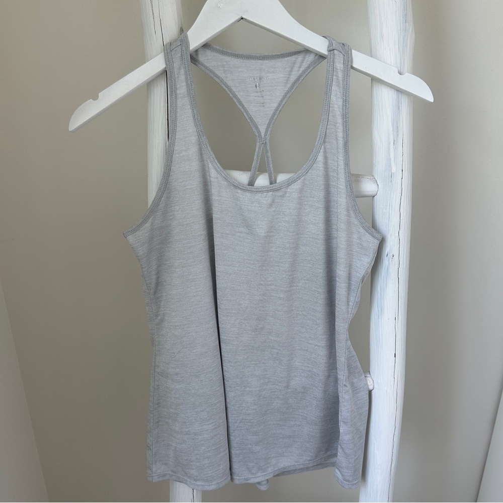Layer 8 Gray Athletic Tank Top Size Small